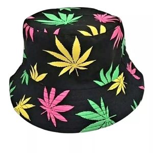 Cannabis Print Bucket Hats. Womens. Sz 56-…